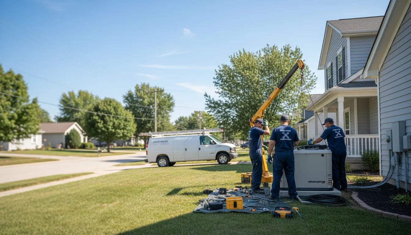 Generator Installation in Runnells, IA near me